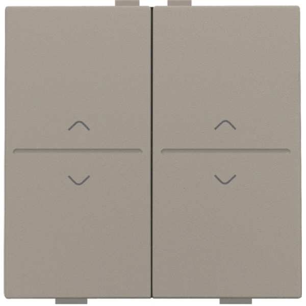 Double key with 'up' and 'down' arrows for wireless switch or push but image 2