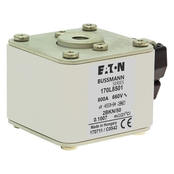 Fuse-link, high speed, 250 A, AC 2000 V, Size 2, 61 x 75 x 202 mm, aR, DIN, IEC, single indicator image 6