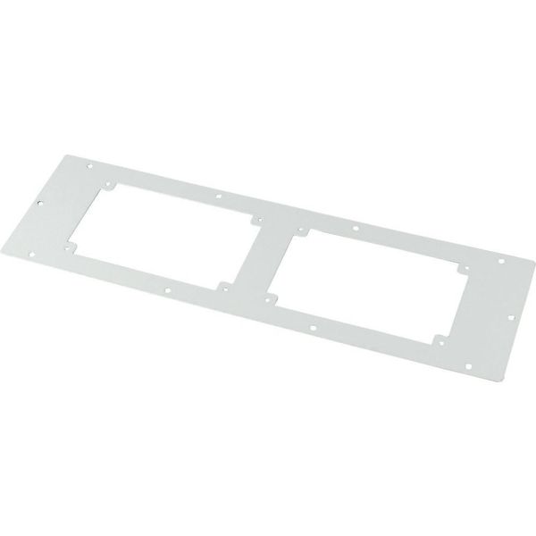 Bottom plate, for width = 600mm, 2 flange apertures F3A image 4