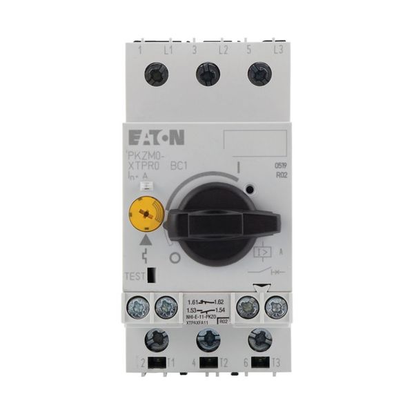 Motor-protective circuit-breaker, 3p+1N/O+1N/C, Ir=20-25A, screw conne image 7