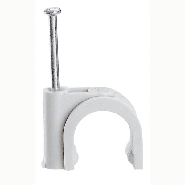 Cable clip Fixfor - for concrete materials - for cable Ø 29 mm - grey image 1