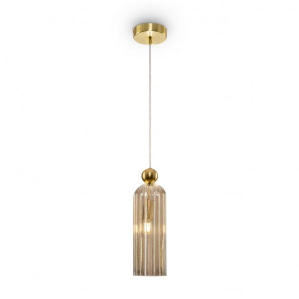 Modern Antic Pendant Lamp Gold image 1