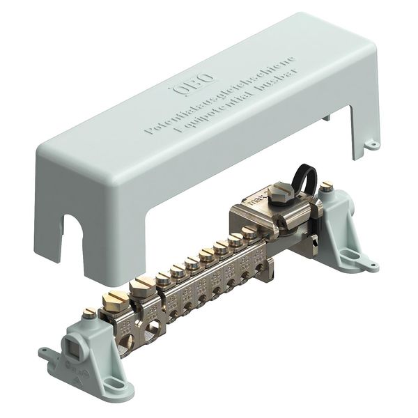 1801 VDE Equipotential busbar  217mm image 1