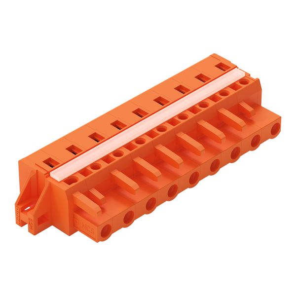 1-conductor female connector CAGE CLAMP® 2.5 mm² orange image 1