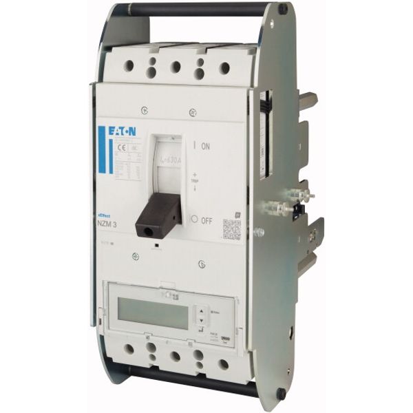 NZM3 PXR25 circuit breaker - integrated energy measurement class 1, 630A, 3p, withdrawable unit image 5