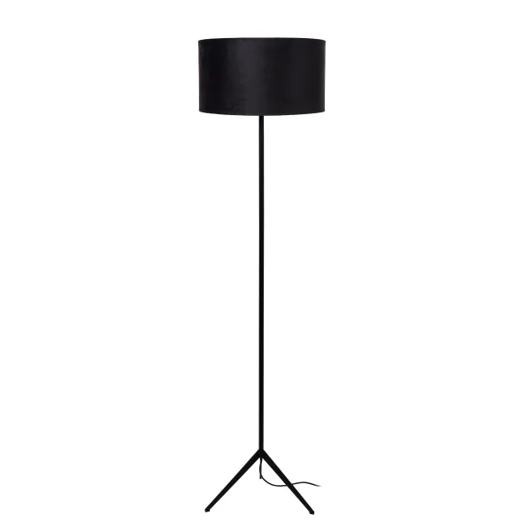 Lucide TONDO - Floor lamp - Ø 40 cm - 1xE27 - Black image 1