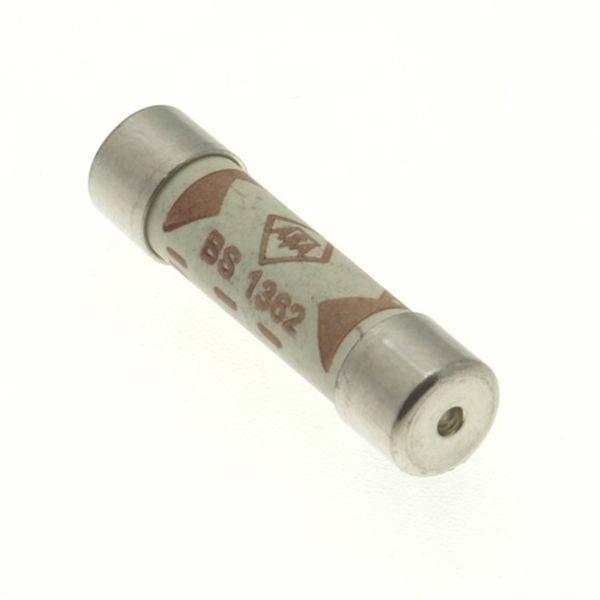 Fuse-link, Overcurrent NON SMD, 1 A, AC 240 V, BS1362 plug fuse, 6.3 x 25 mm, gL/gG, BS image 4