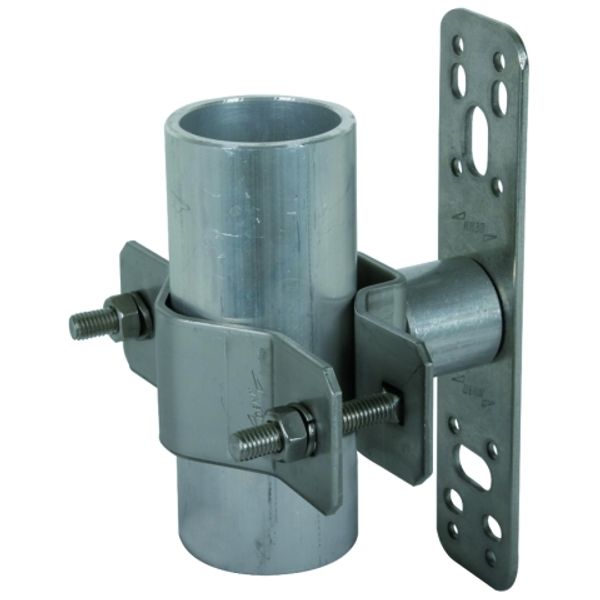 Wall mounting bracket StSt with cleat for pipes D 40-50mm for DEHNiso- image 1