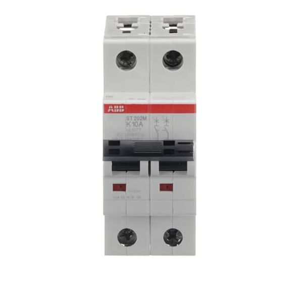 ST202M-K10 Miniature Circuit Breaker - 2P - K - 10 A image 1