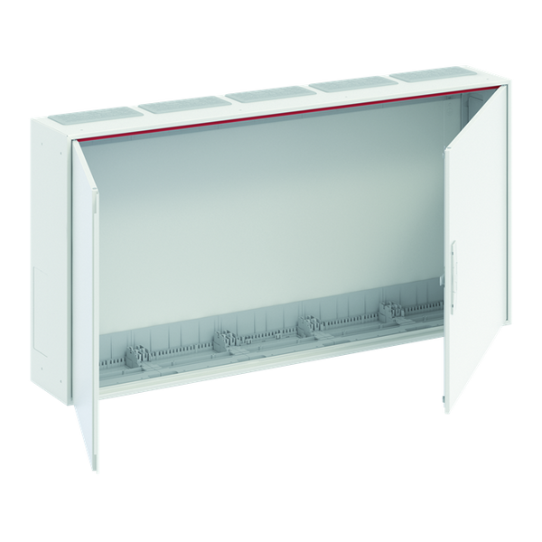 B54 ComfortLine B Wall-mounting cabinet, Surface mounted/recessed mounted/partially recessed mounted, 240 SU, Grounded (Class I), IP44, Field Width: 5, Rows: 4, 650 mm x 1300 mm x 215 mm image 2