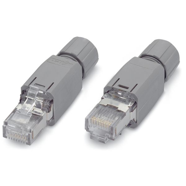 ETHERNET RJ-45 connector, IP20 ETHERNET 10/100 Mbit/s for field assemb image 1