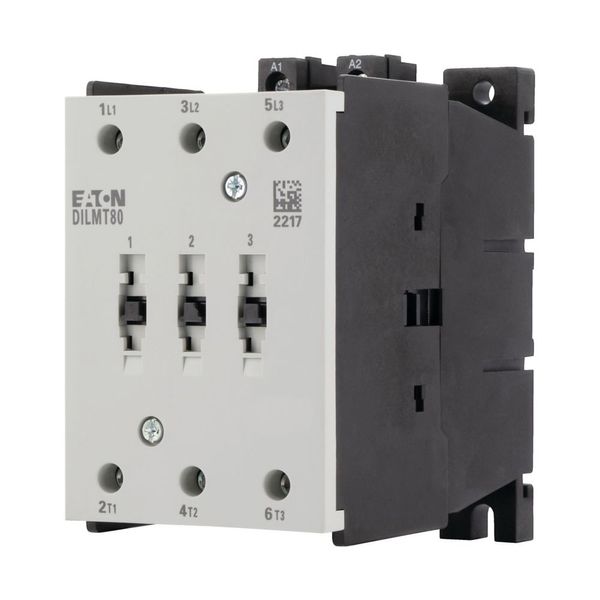 Contactor, 3 pole, 380 V 400 V: 37 kW, 24 V DC, DC operation, Screw terminals image 9