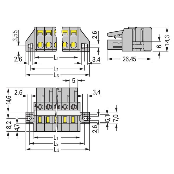 231-112/027-000 1-conductor female connector; CAGE CLAMP®; 2.5 mm² image 3