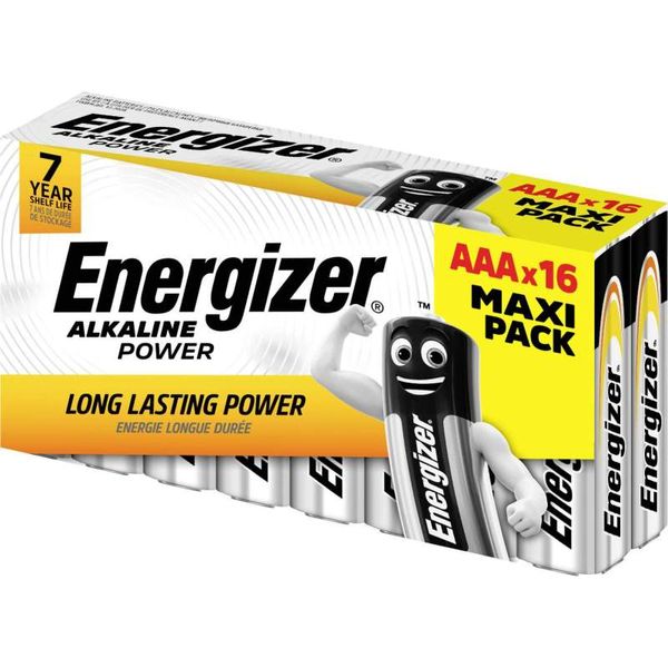 ENERGIZER Alkaline Power LR03 AAA 16-Maxi-Pack image 1
