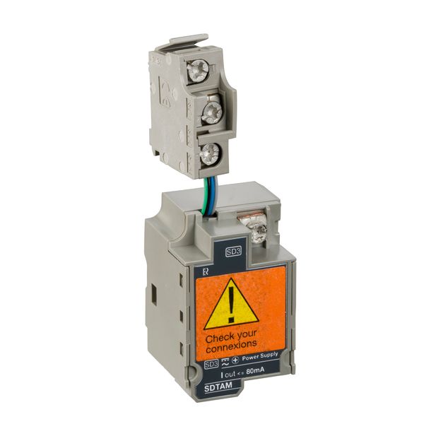 SDTAM contactor tripping module, ComPact NSX, motor protection, 24/415V AC/DC image 1