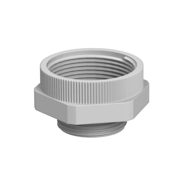 107 ADA PG13-M20  Cable gland adapter, PG - M, PG13.5-M20, light gray Polyamide image 1