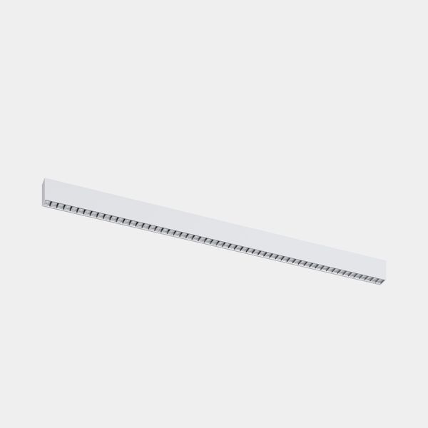 Lineal lighting system Infinite Slim Continuidad Surface 1120mm 28.7 3000K CRI 90 ON-OFF White IP40 3481lm image 1