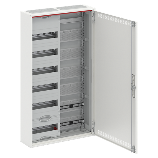 CA27VML ComfortLine Compact distribution board, Surface mounting, 84 SU, Isolated (Class II), IP30, Field Width: 2, Rows: 7, 1100 mm x 550 mm x 160 mm image 3