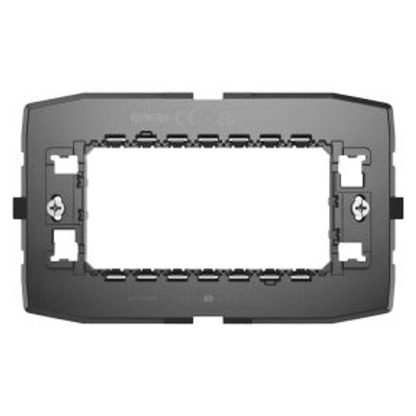 ITALIAN STANDARD SUPPORT - 4 GANG - FOR EGO SMART PLATE (COMPATIBLE WITH ALL OTHER CHORUSMART LINES) - CHORUSMART image 1