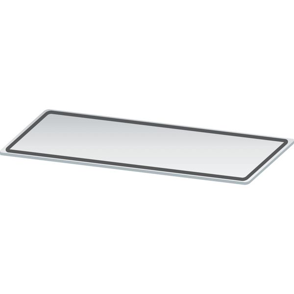 Blank bottom plate with seal, WxD=532x172mm image 3