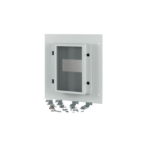 Front plate, NZM4, 3p, fixed, W=600mm, IP55, grey image 6