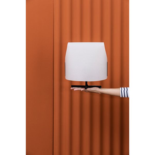 LUANG S 295 TABLE LAMP BLACK-CAMEL 1XE27 image 2