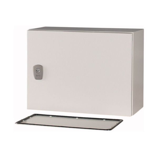 Wall enclosure with mounting plate, HxWxD=300x400x200mm image 4