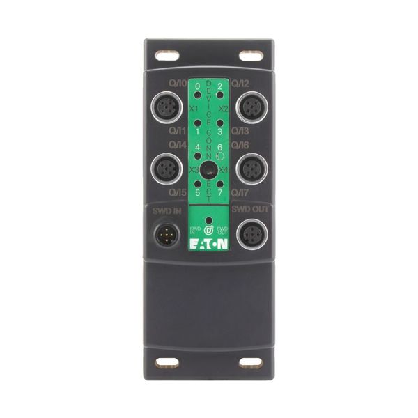 SWD Block module I/O module IP69K, 24 V DC, 8 parameterizable inputs/outputs with power supply, 4 M12 I/O sockets image 9