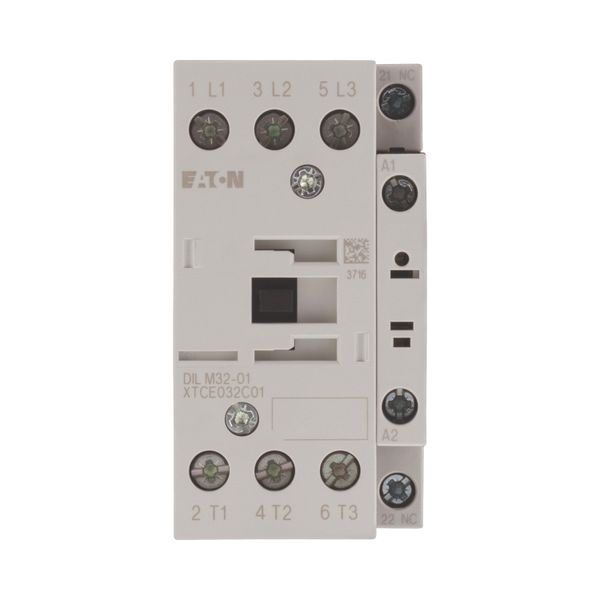 Contactor, 3 pole, 380 V 400 V 15 kW, 1 NC, 415 V 50 Hz, 480 V 60 Hz, AC operation, Screw terminals image 5