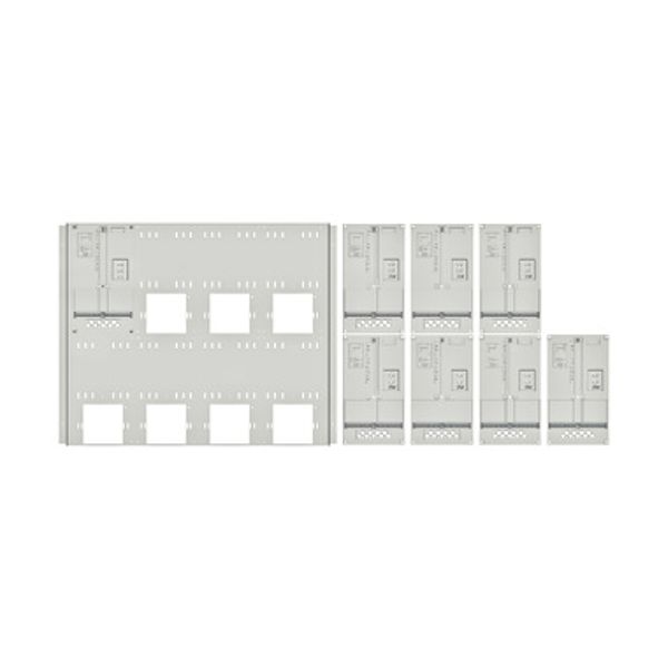 Set Meter box insert 2-rows, 8 meter boards/16 Modul heights image 1