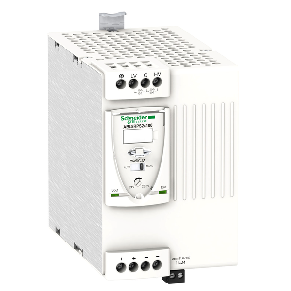 Regulated Switch Power Supply, 1 or 2-phase, 100..500V, 24V, 10 A image 4