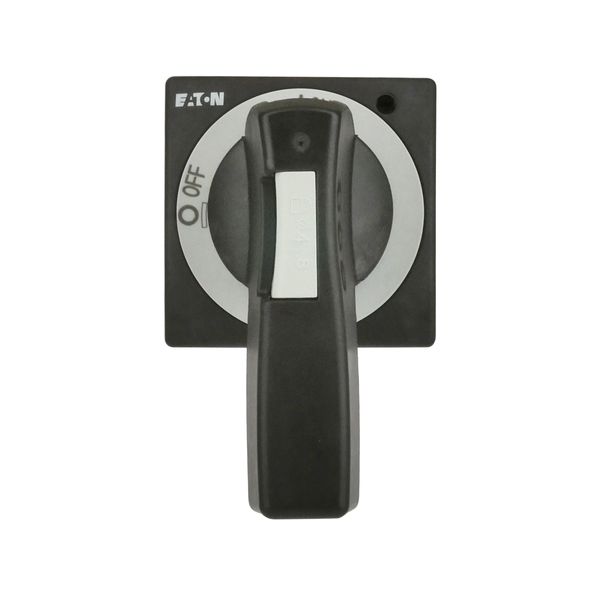 4.5IN LH HANDLE 8MM BLK/GRAY image 1