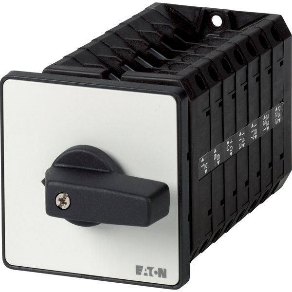 Step switches, T5B, 63 A, flush mounting, 7 contact unit(s), Contacts: 8, 45 °, maintained, Without 0 (Off) position, 1-8, Design number 182 image 4