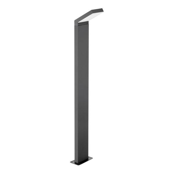 Aluminium Dark Gray Acrylic Diffuser LED 6 Watt 522Lm 3000K 220-240 Volt 50Hz Beam Angle 120o IP54 AC Driver Included L: 12.5 W: 12 H: 80 cm image 1