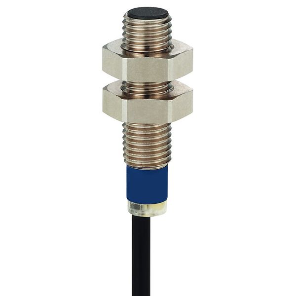 Inductive sensor XS5 M8 - L51mm - stainless - Sn1.5mm - 12..24VDC - cable 5m image 1