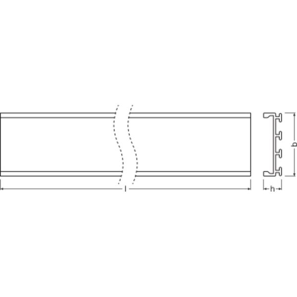 Wide Profiles for LED Strips -PW01/U/26X8/14/2 image 5