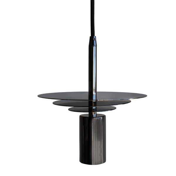 Saturno Pendant Lamp Holder Graphite image 2