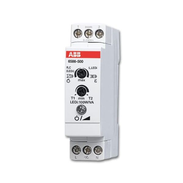 6586-500 Electronic Rotary / Push Button Dimmer (all Loads incl. LED, DALI) image 2