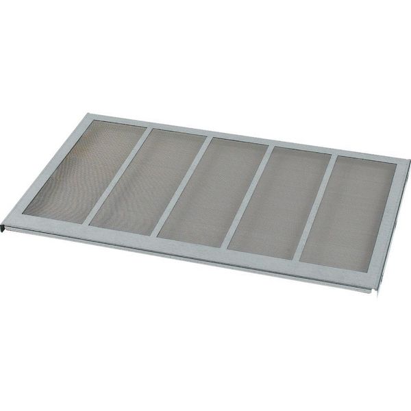 Grid / metal braiding IP4X for door, 5 columns, grey image 6