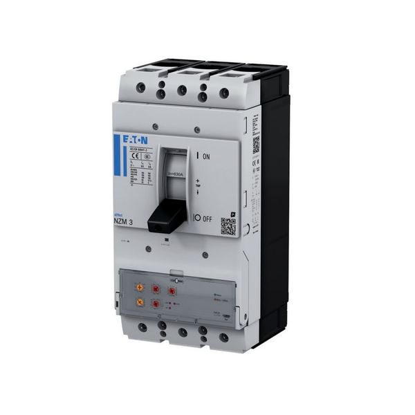 NZM3 PXR20 circuit breaker, 630A, 3p, plug-in technology image 5