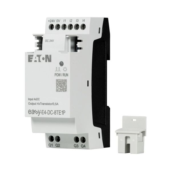 I/O expansion, For use with easyE4, 24 V DC, Inputs/Outputs expansion (number) digital: 4, Push-In image 7