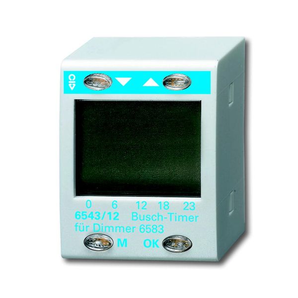 6543/12-500 Electronic Rotary / Push Button Dimmer (all Loads incl. LED, DALI) image 2