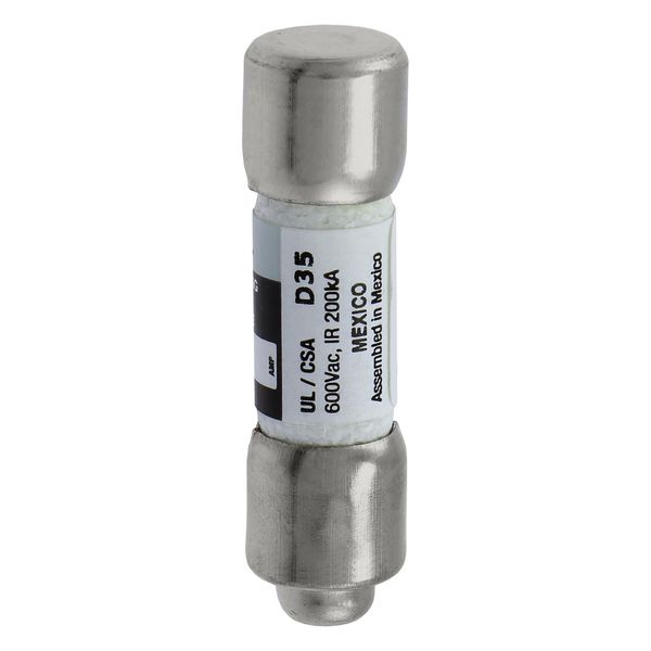 Fuse-link, LV, 3 A, AC 600 V, 10 x 38 mm, 13⁄32 x 1-1⁄2 inch, CC, UL, time-delay, rejection-type image 28