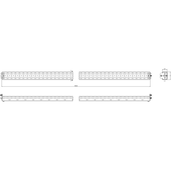 Click-in profiles (2 pairs) length 2000 mm image 2