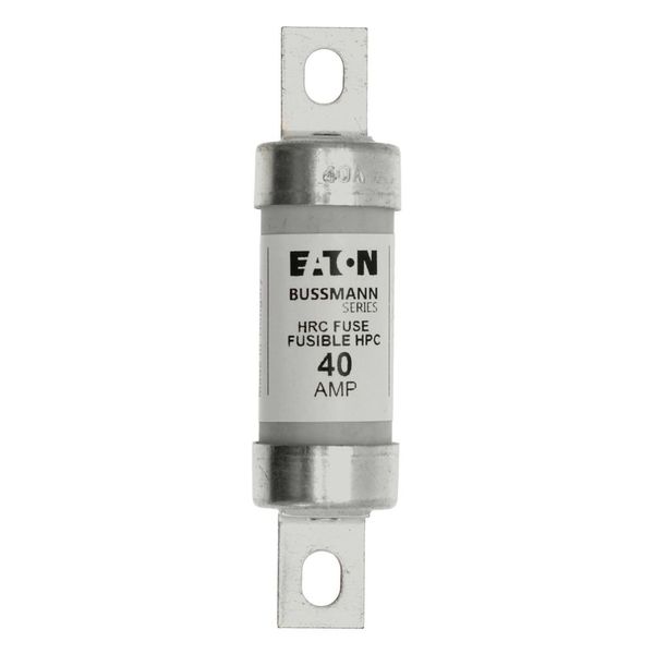 Fuse-link, LV, 40 A, AC 600 V, DC 250 V, HRCII-C, 22 x 87 mm, CSA image 14