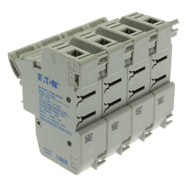 Fuse-holder, low voltage, 50 A, AC 690 V, 14 x 51 mm, 4P, IEC, with indicator image 17