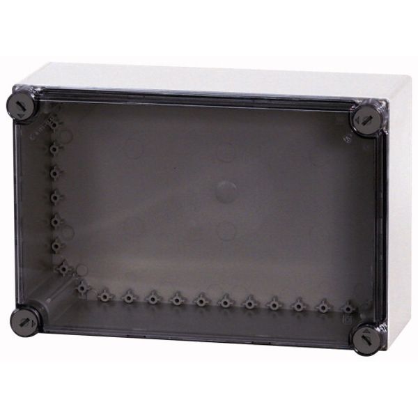 Insulated enclosure, smooth sides, HxWxD=250x375x150mm image 1