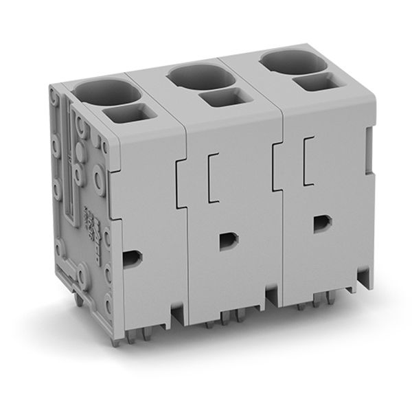 PCB terminal block 16 mm² Pin spacing 15 mm gray image 5