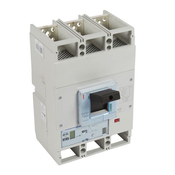 MCCB DPX³ 1600 - S2 electronic release - 3P - Icu 70 kA (400 V~) - In 630 A image 2