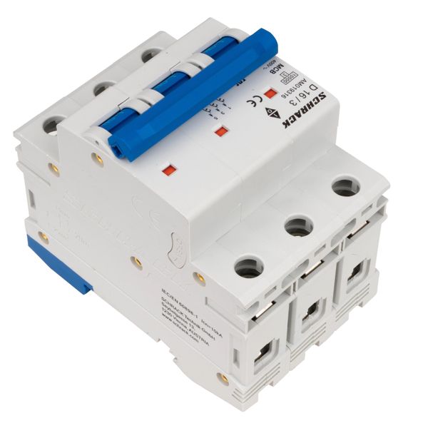 Miniature Circuit Breaker (MCB) AMPARO 10kA, D 16A, 3-pole image 5